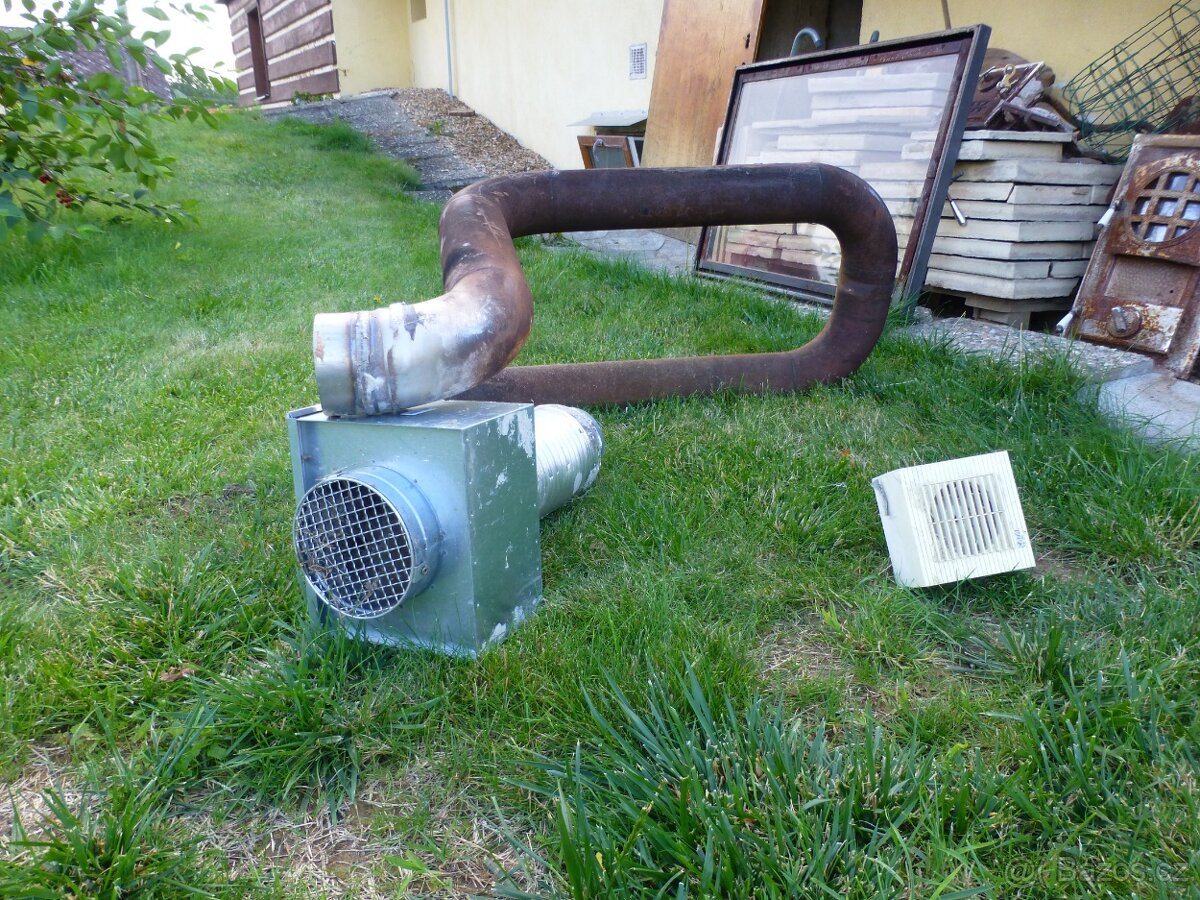 Krb, udírna, šamotové cihly a výměník - 10