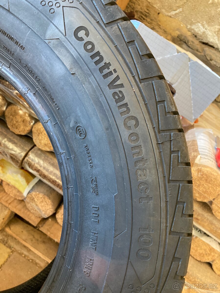 4 letní pneumatiky 215/70/15C Continental - 10