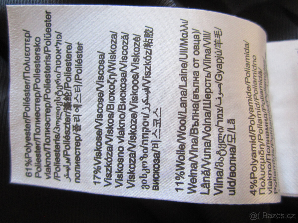 Kvalitní kabát zn. Tom Taylor, elegantní, S/36, Německo - 10