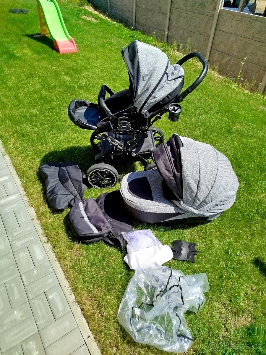 Dvojkombinace kočárku Firkon vesta vario - 10