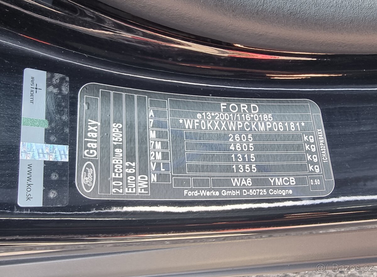 Ford Galaxy 2.0 TDCi EcoBlue 150 Titanium A/T - 10