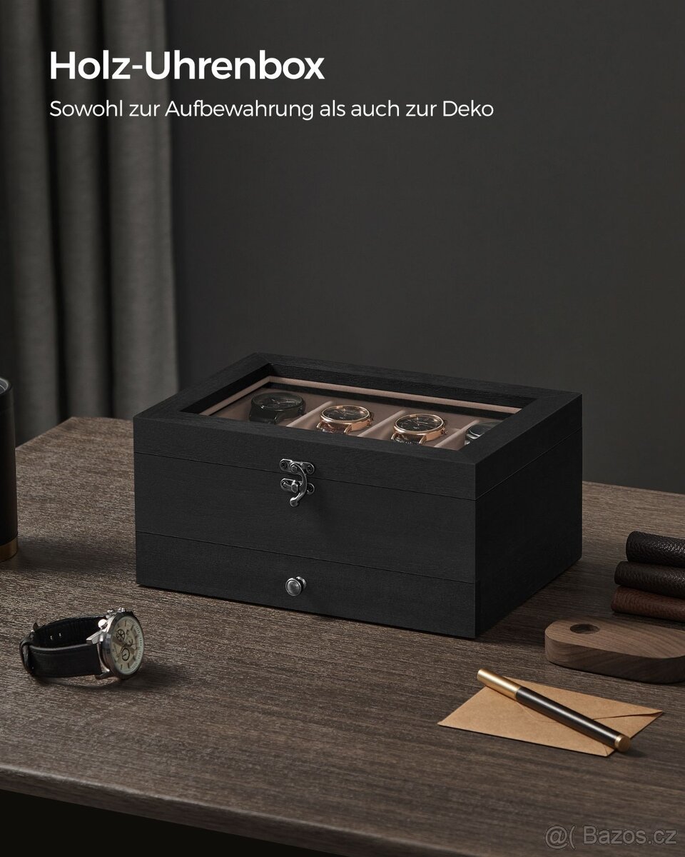NOVÝ BOX NA HODINKY A ŠPERKOVNICE - 10