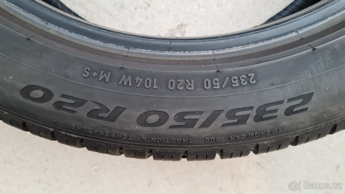 4x pneu 235/50 R20 celoroční - 10