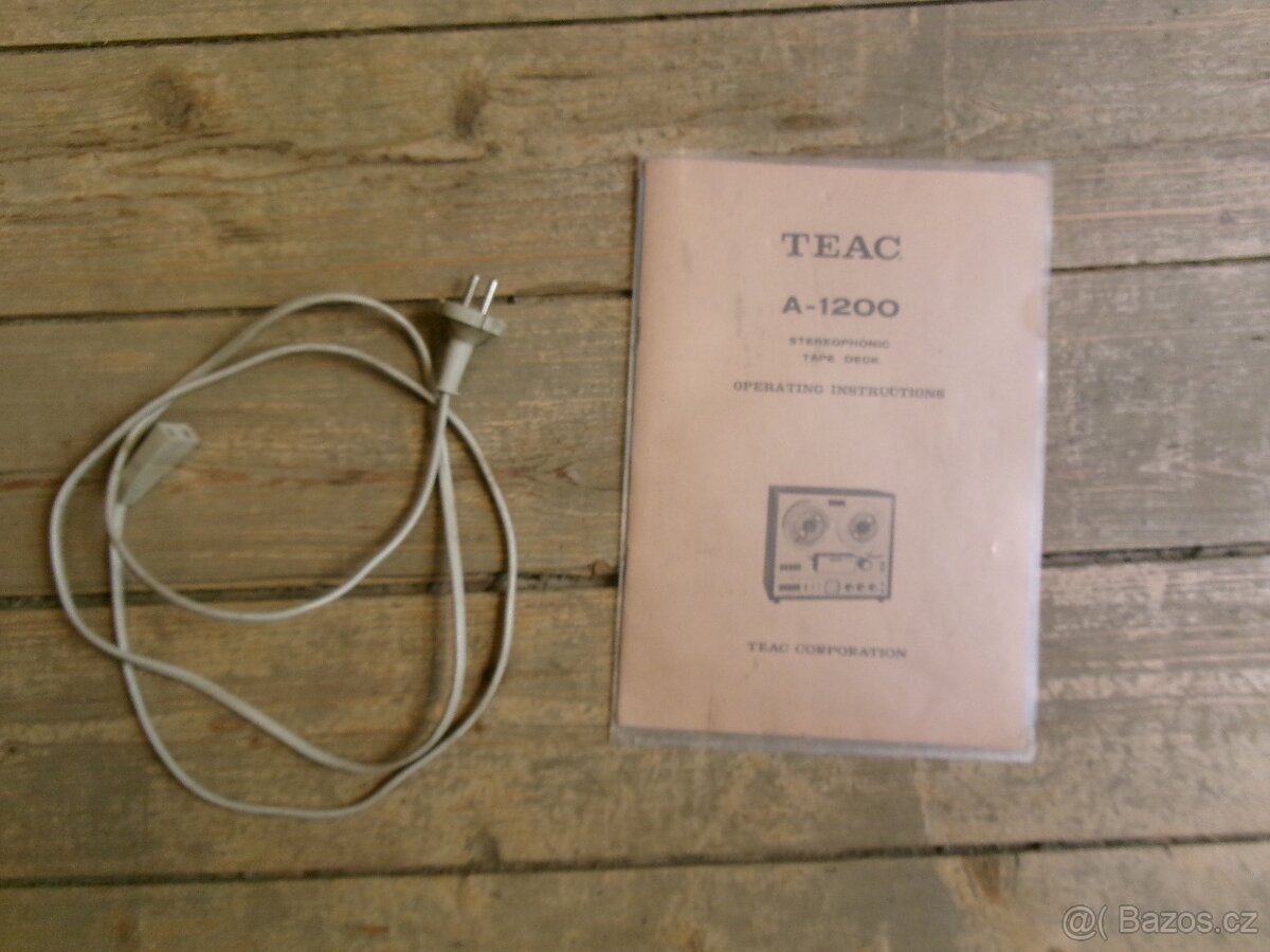 CÍVKOVÝ MAGNETOFON TEAC - A 1200 - 10