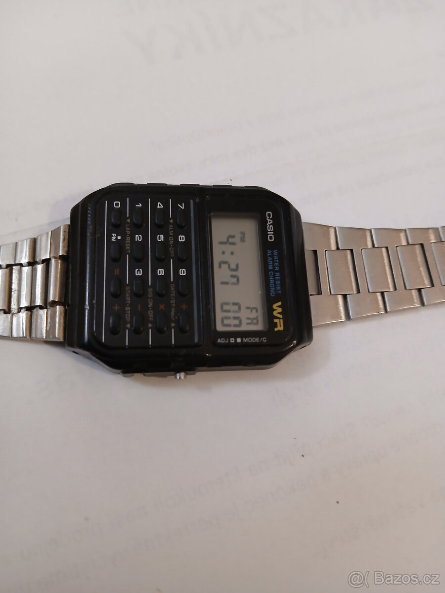 Pánské Casio Alarm CHrono vodotěsné plně funkční 80 léta - 10