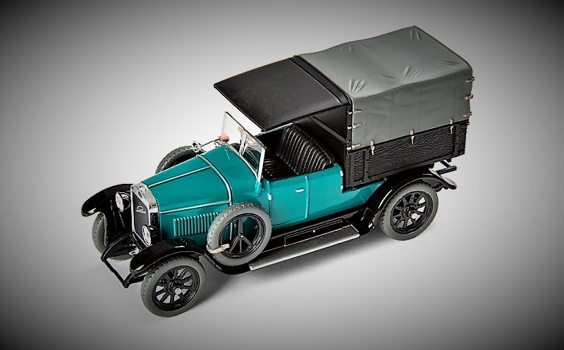 Model Laurin&Klement 110 Pick-up 1927 zelená Abrex 1/43 - 10