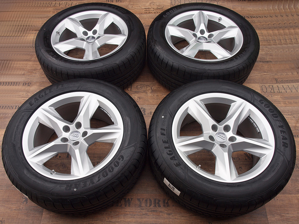 19" Alu kola = 5x112 = AUDI Q7 4M = TÉMĚŘ NOVÉ LETNÍ + ČIDL - 10
