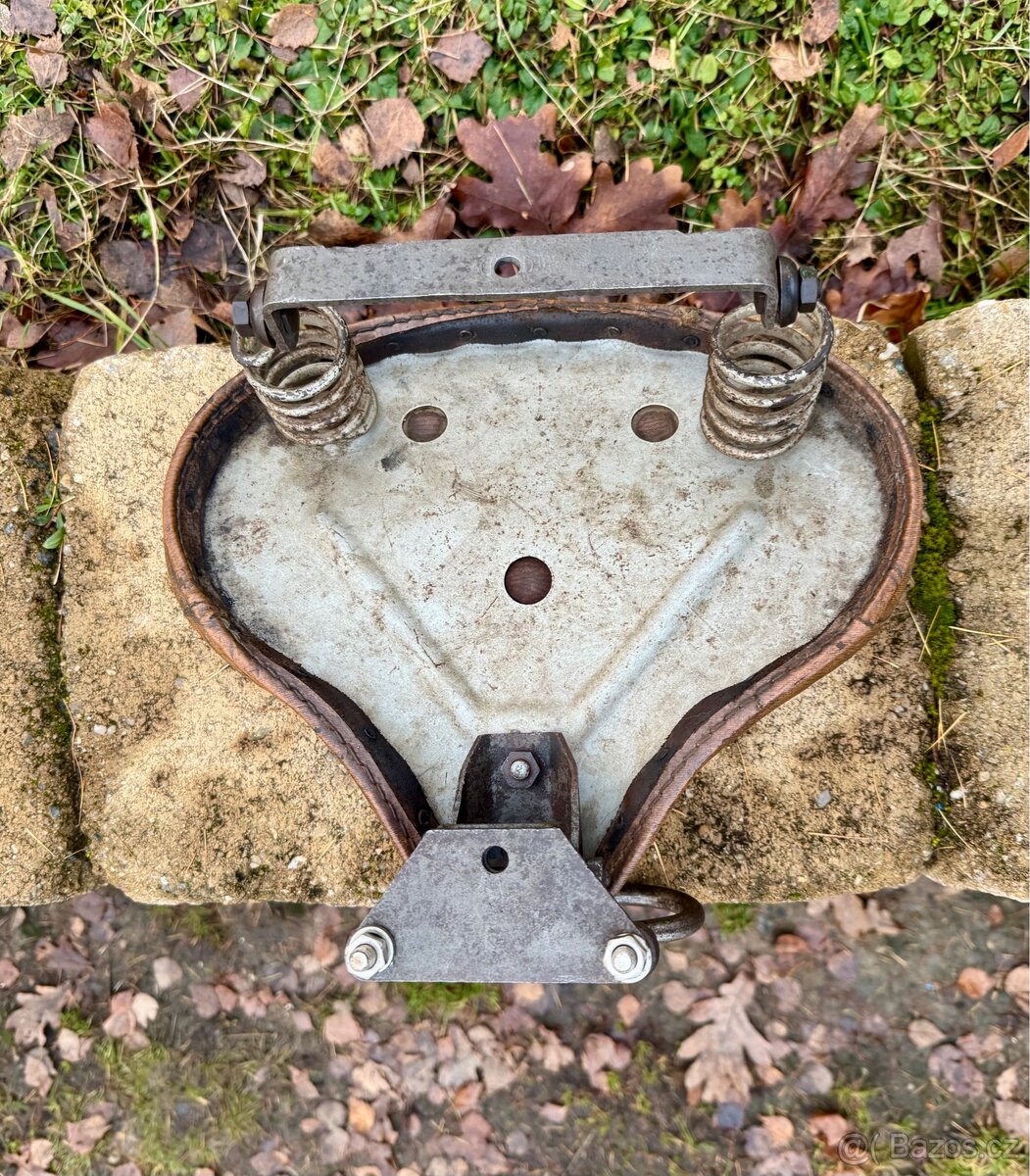 Jawa perak, Ogar, CZ - tandem sedlo - 10