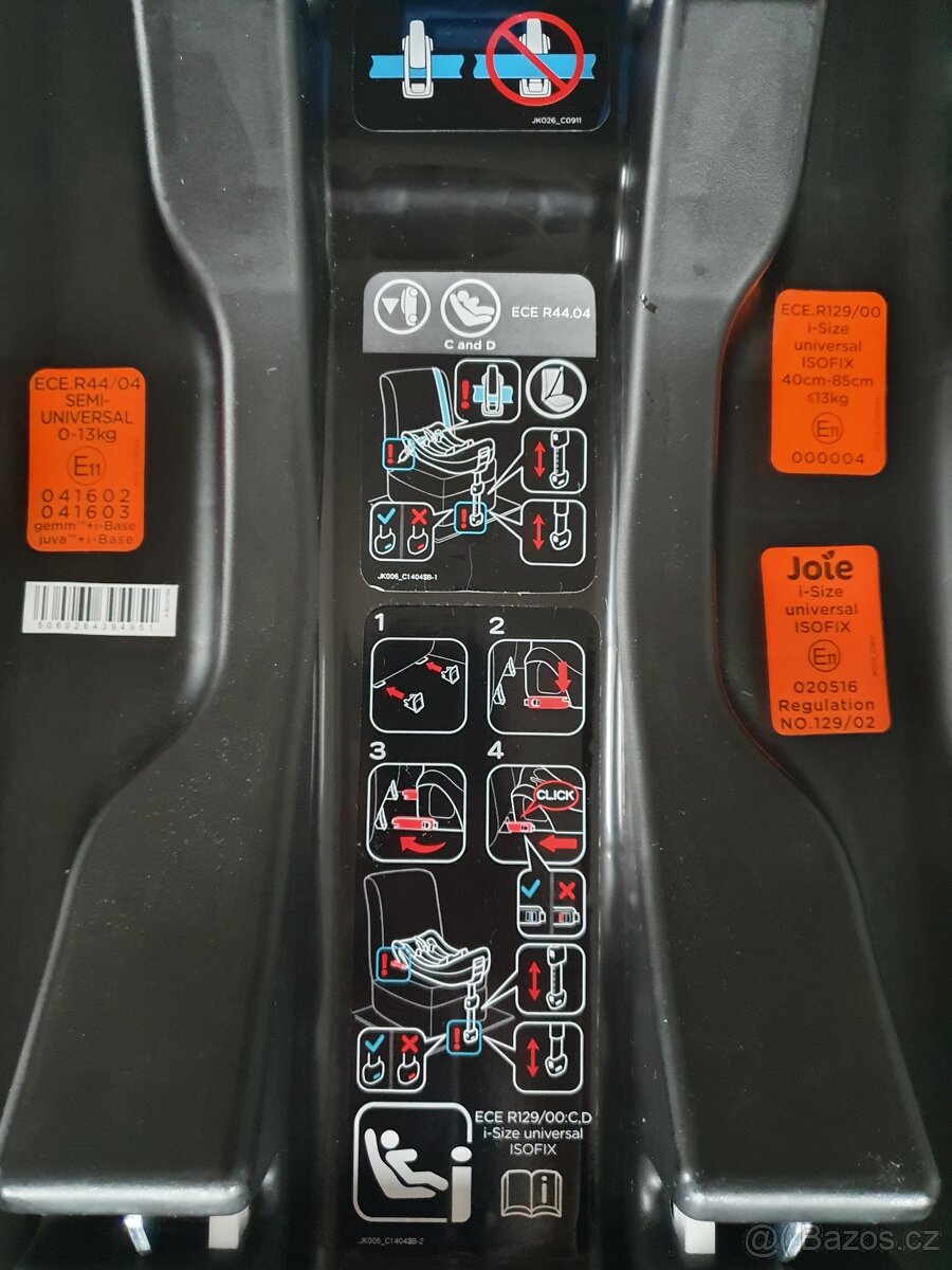 Autosedačka Joie i-Gemm+ základna i-Base - 10