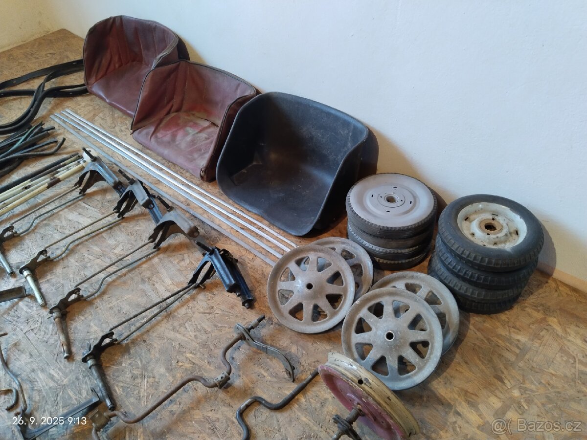 Šlapací autíčko díly - 10