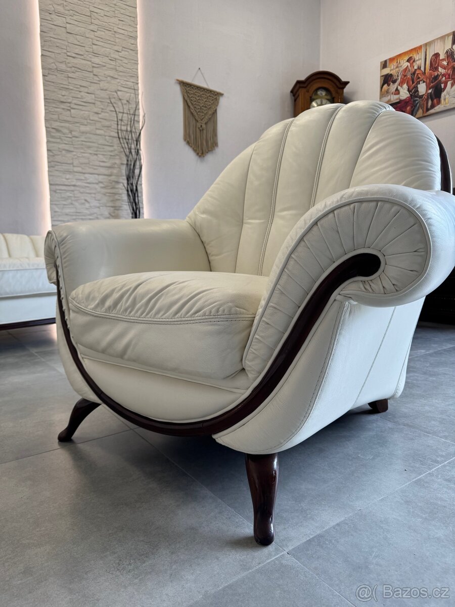 Kožená sedací souprava Alberto Nieri - 10