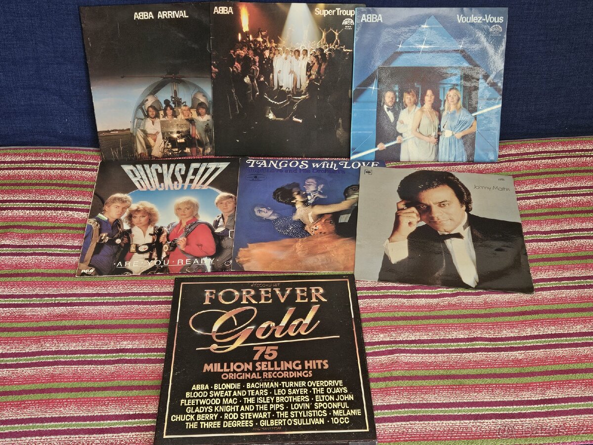 Gramofon,Repro,Zesilovač a LP. - 10