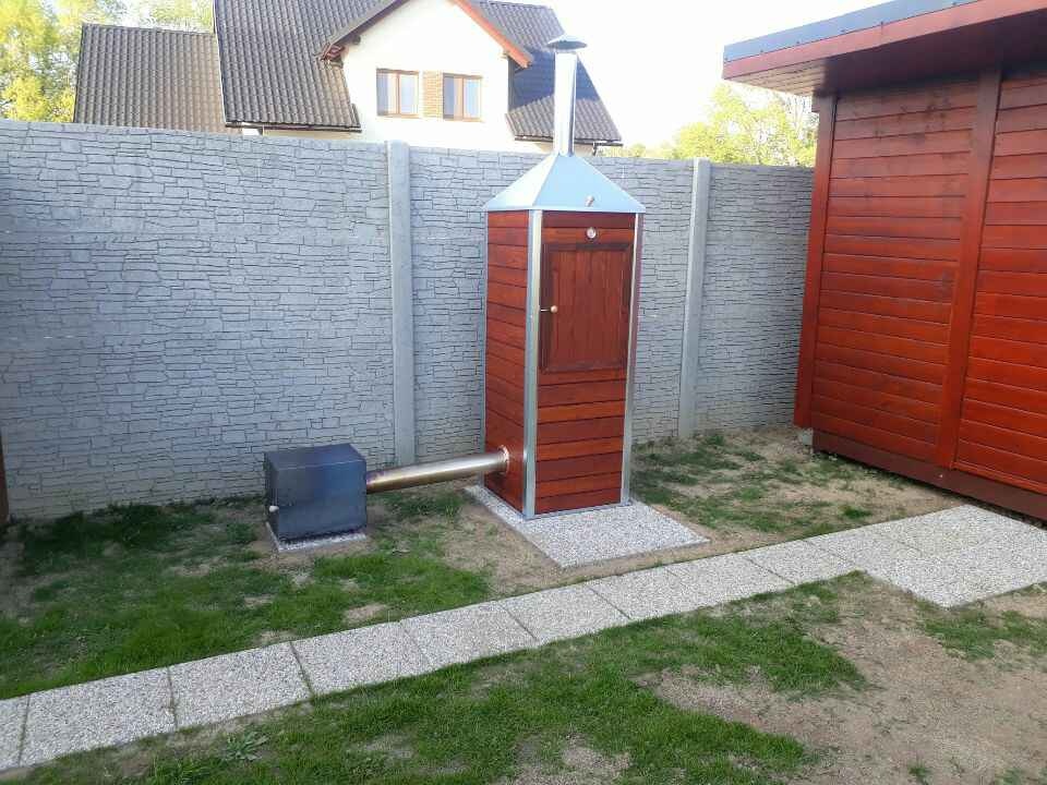 udírna dřevěná - včetně topeniště - doprava po celé CZ - 10