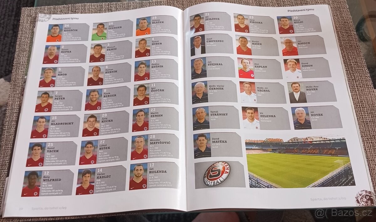 SPARTA DO TOHO - prodám program z AC SPARTA PRAHA. - 10