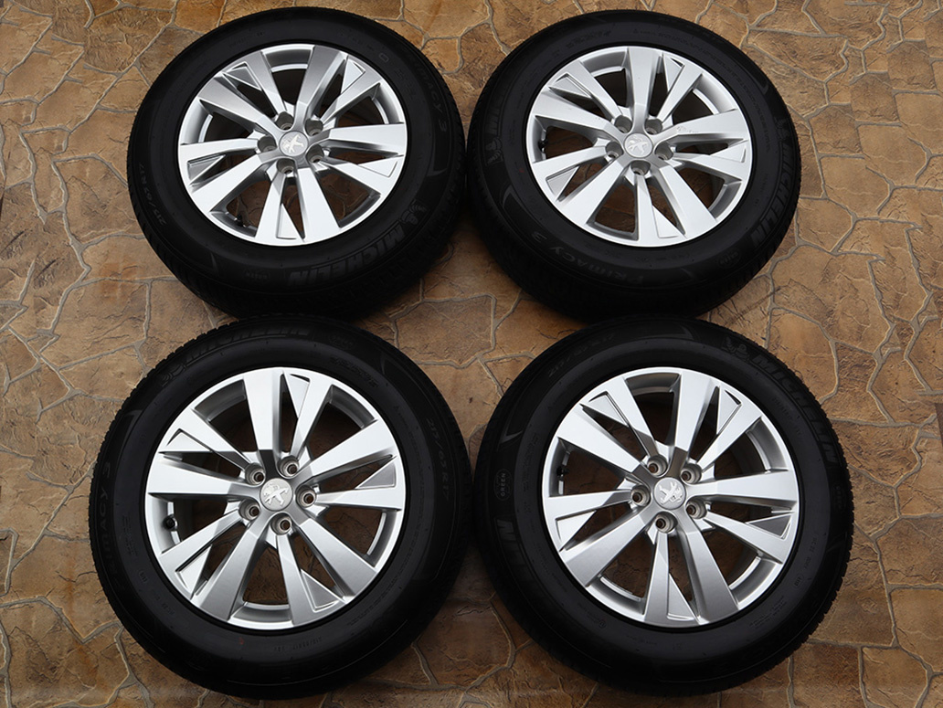 17" Alu kola 5x108 PEUGEOT 3008 5008 LETNÍ NOVÉ - 10
