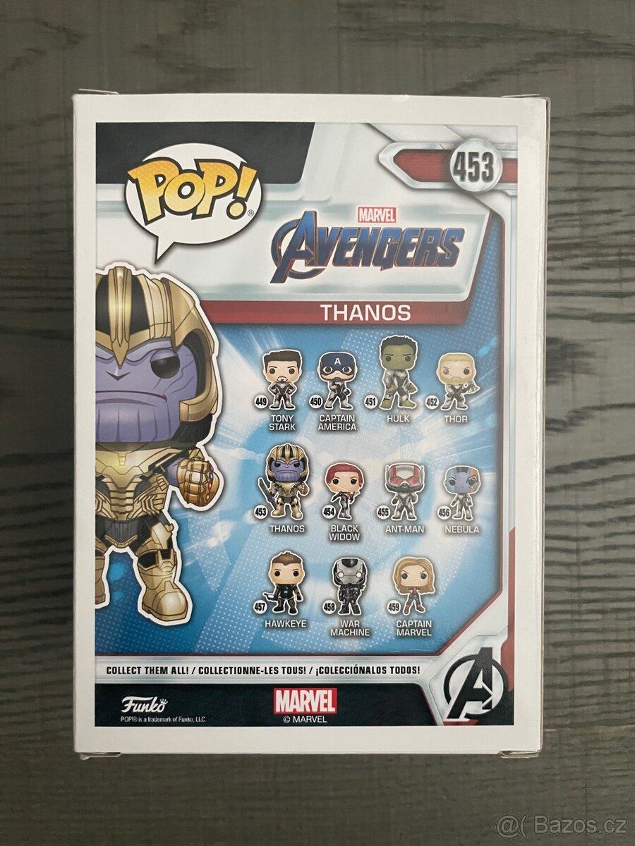 DC/Marvel Funko Pop - 10