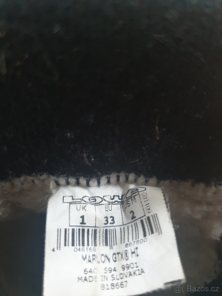 Dětská obuv SALEWA a LOWA - 10