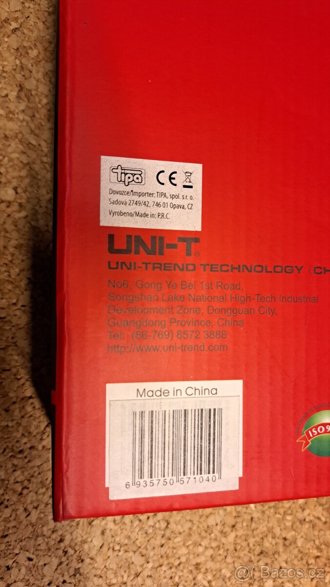 Velmi přesný TRMS multimetr UNI-T UT71D ±0,05% - 10