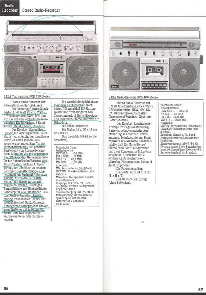 Radiomagnetofon - 10
