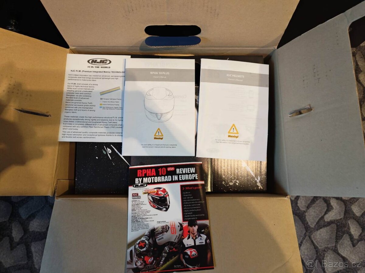 Nová HJC přilba RPHA 10 PLUS Lorenzo PC: 13 790,- vel. L - 10