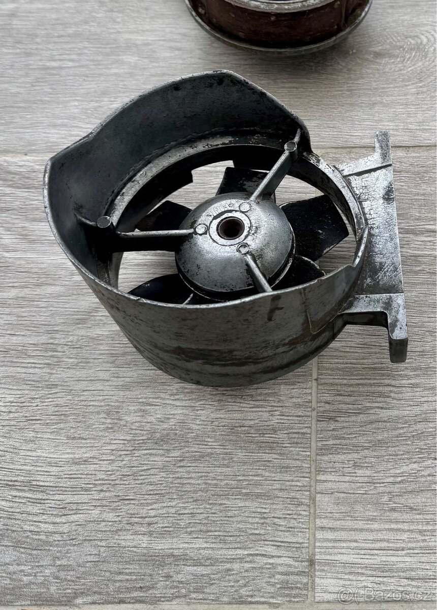 ČZ 175 skútr prase rikša - větrák - 10