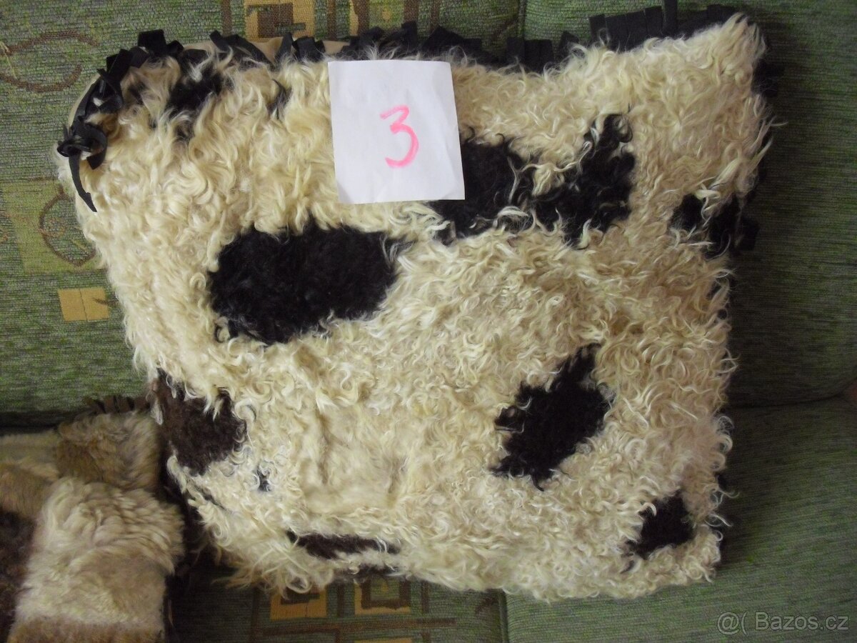 Kožešinové polštářky - 10