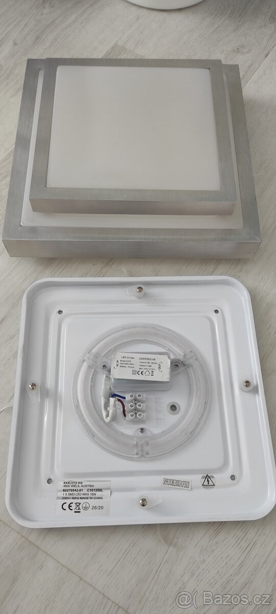 Stropní LED SVETLO 32/32/9 cm - 10