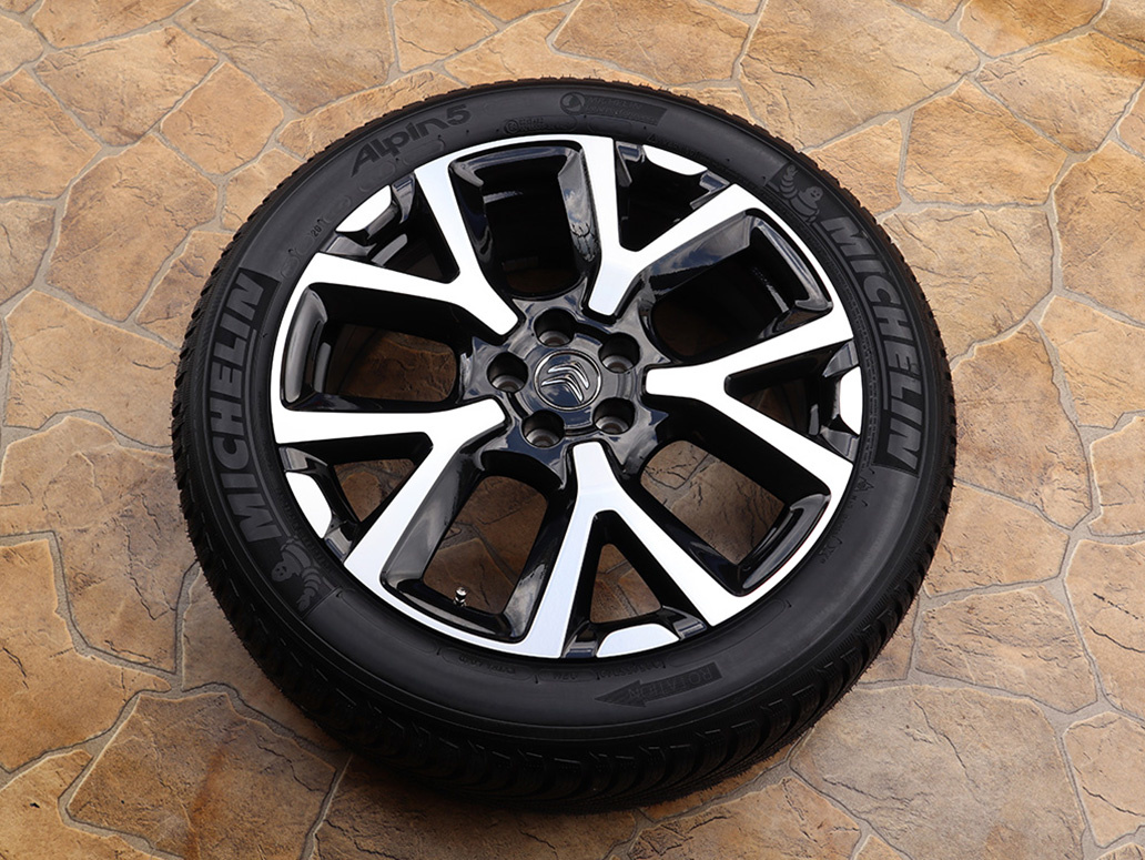 19" Alu kola 5x108 CITROEN C4 C5 AIRCROSS ZIMNÍ NOVÉ - 10