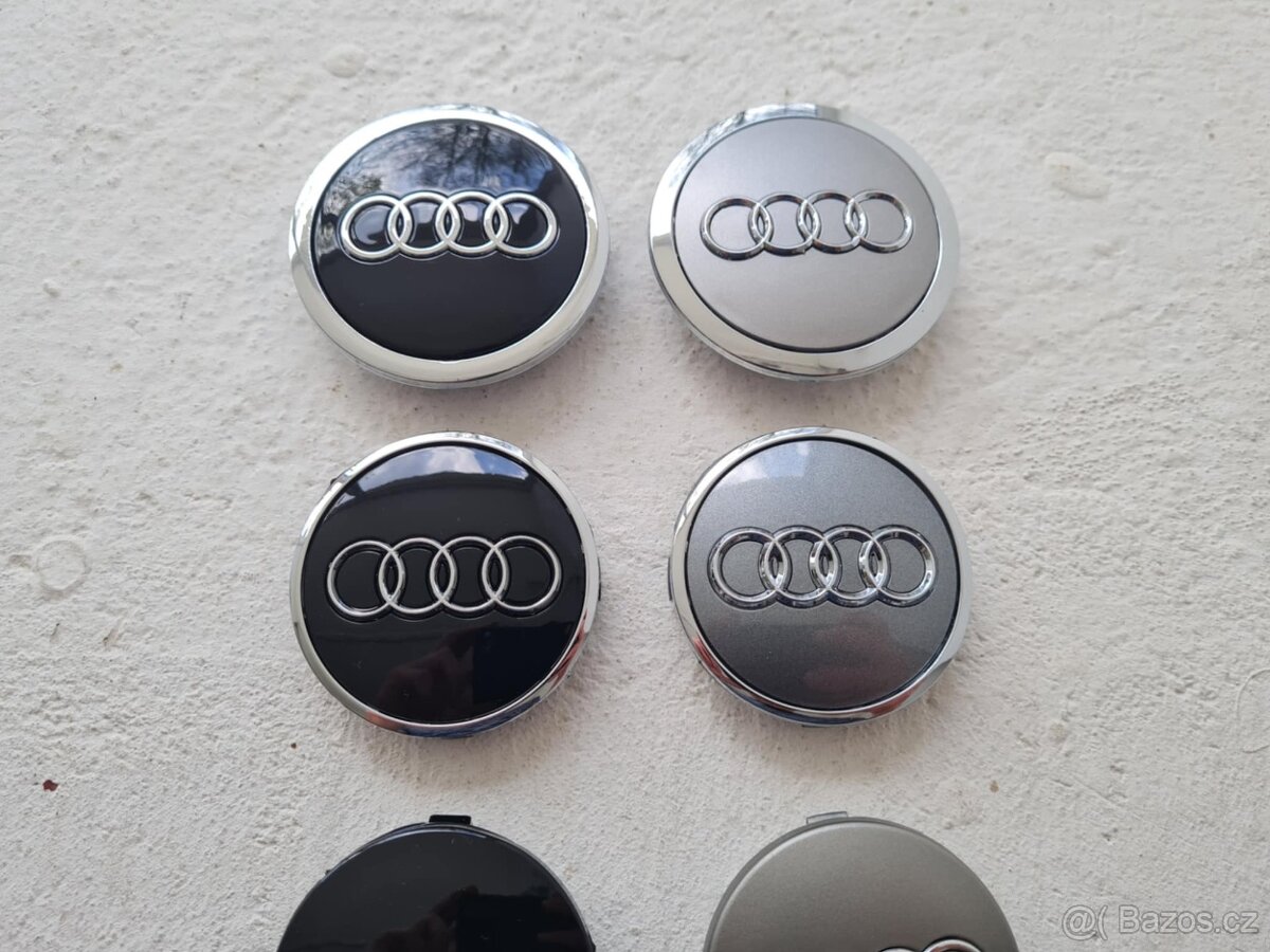 Stredové krytky - pukličky kolies AUDI - 10