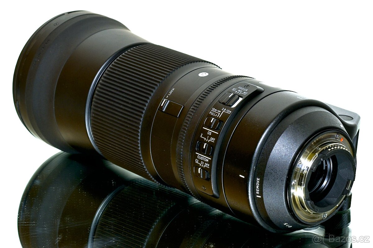 Nikon Sigma 150-600mm DG OS + UV + neopren TOP STAV - 10