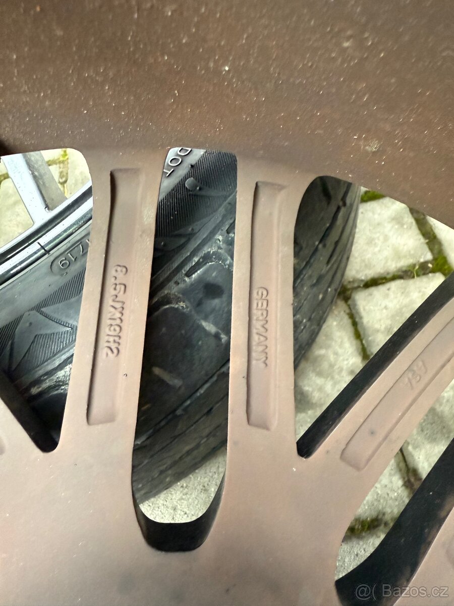 Alu kola R19 5x112 VW Škoda Seat 8.5”x19” pneu 255/40/19 - 10