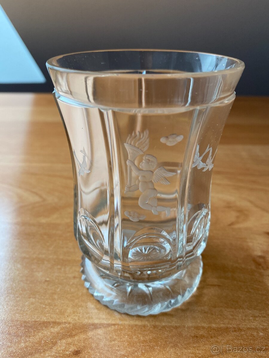 Sběratel nabízí staré empírové sklo - 10