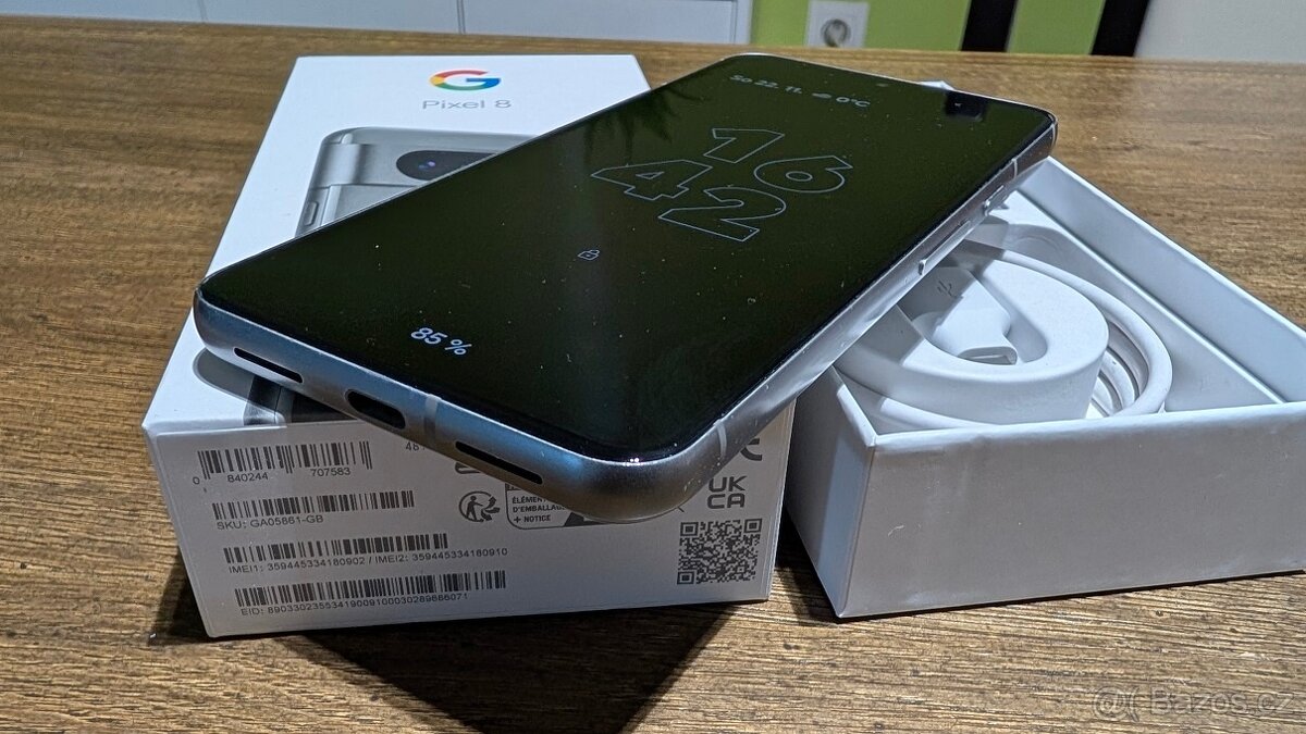 GOOGLE Pixel 8 256GB Hazel - 10