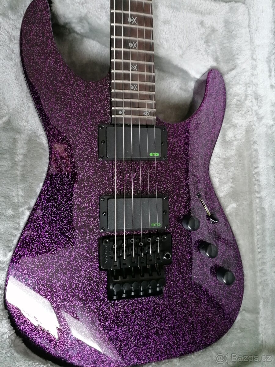 ESP LTD KH-602 PURPLE SPARKLE - 10