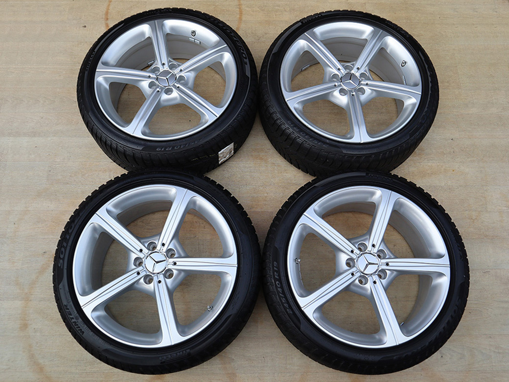 19" Alu kola = 5x112 = MERCEDES CLS W257 – ZIMNÍ + TPMS - 10