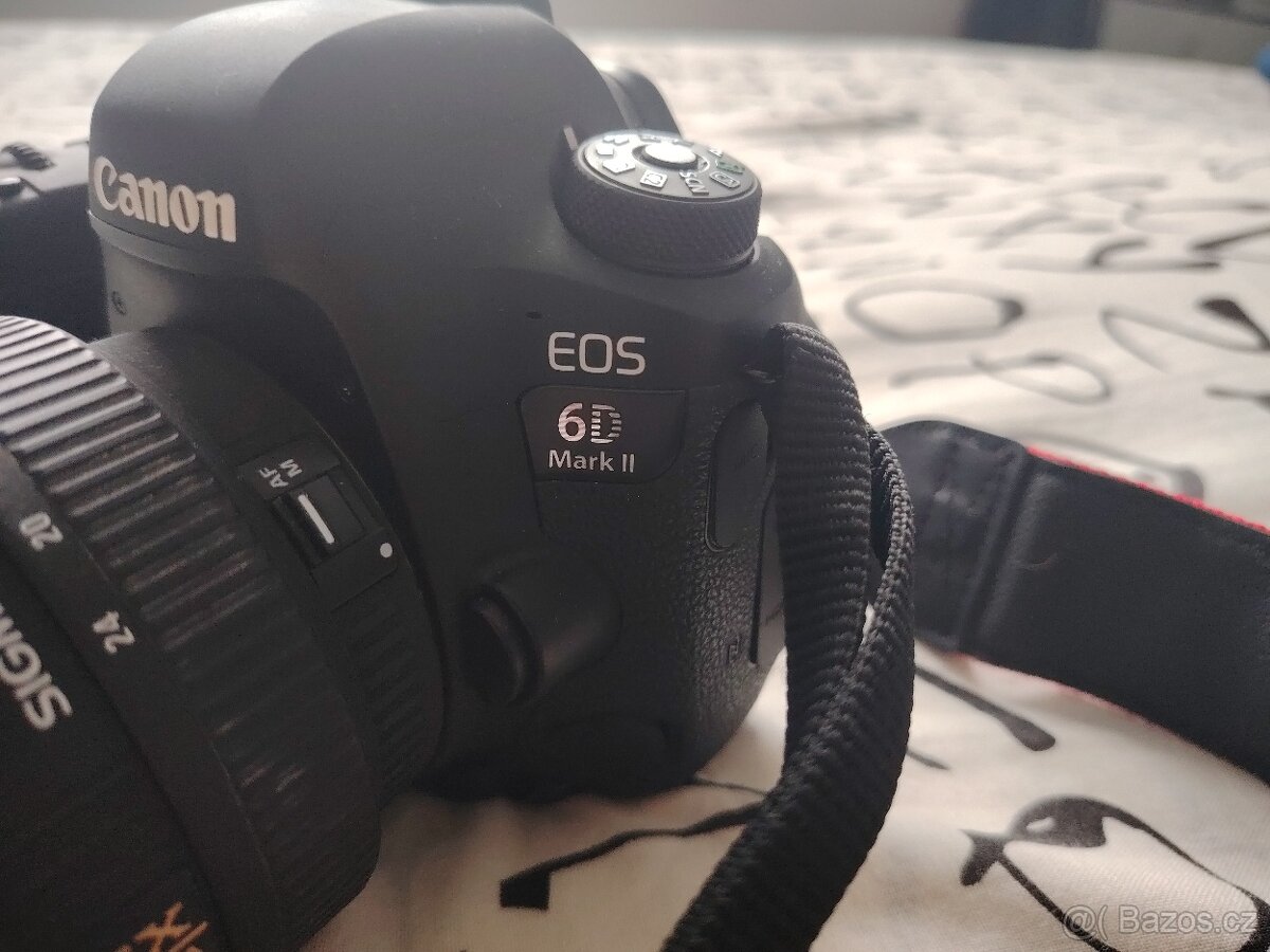 Canon eos 6D Mark II + objekiv + příslušenství - 10