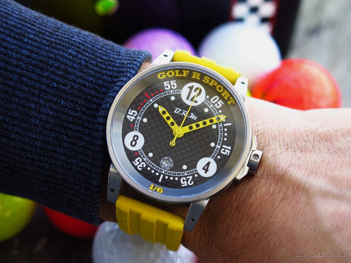 B.R.M, Golf Master Collection, LIMIT 1/6, originál hodinky - 10