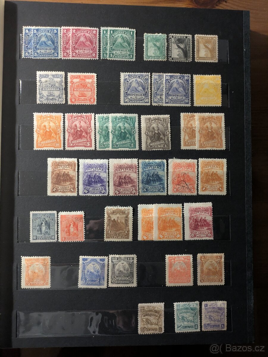 Album A4 známek Nikaragua, Ekvádor, Dominicana - 10