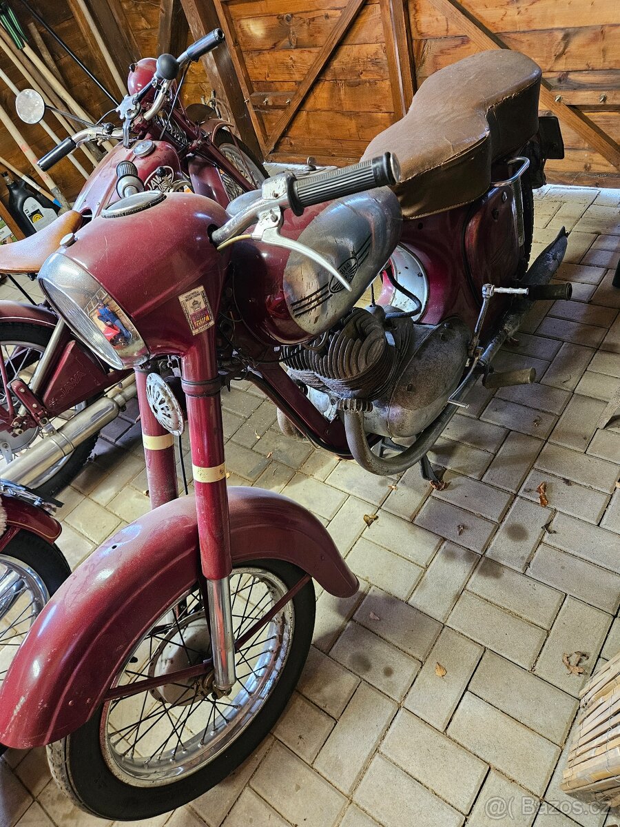 Jawa 350 polbubon 1955 - 10