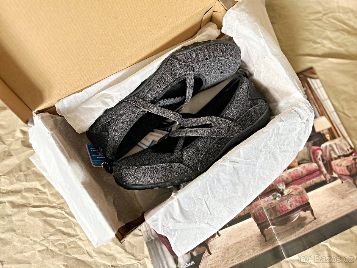 Dámské Dívčí Boty Balerínky SKECHERS BREATHE EASY EU 41 - 10