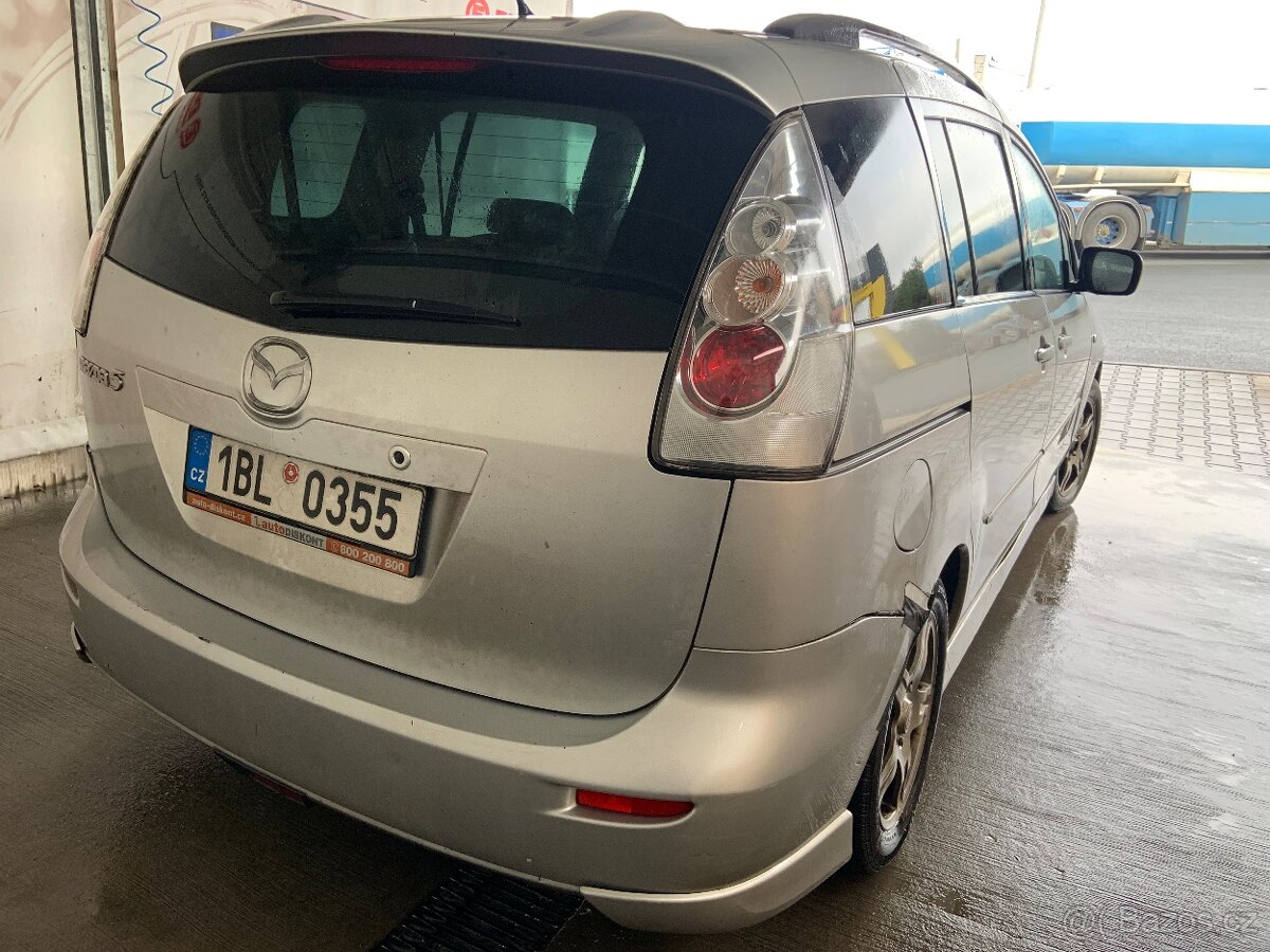 Mazda 5 2.0 diesel. Rok 2007. 105kW, 6kvalt. Klima - 10