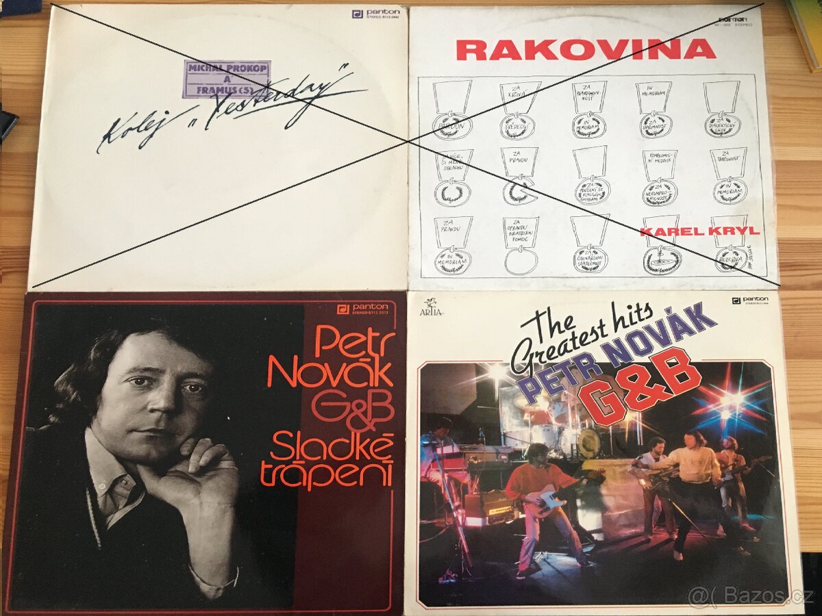 Prodám EP a LP - 10