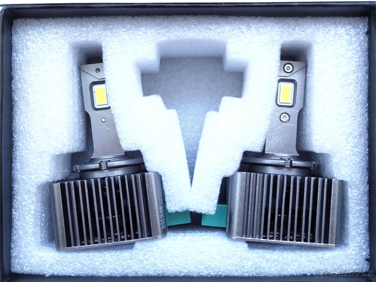 D1S / D3S 6000k 70w led. Výkon 70w pár. - 10