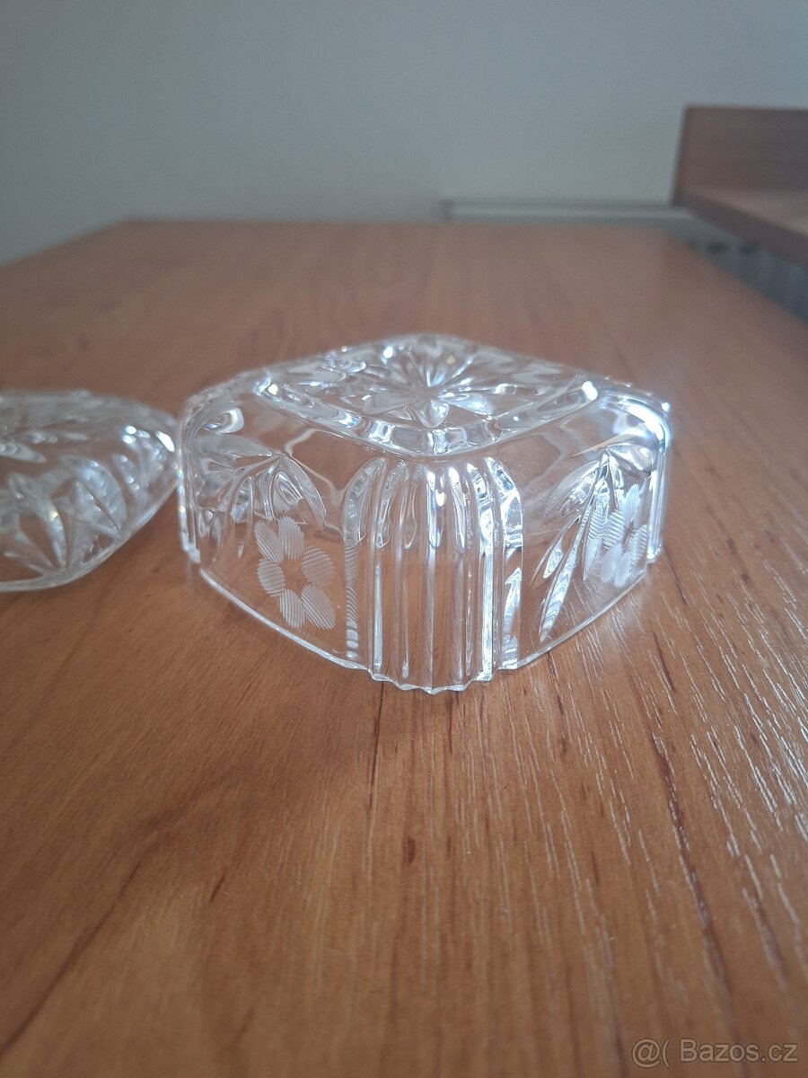 Křišťálová dóza / šperkovnice Bohemia Crystal - 10