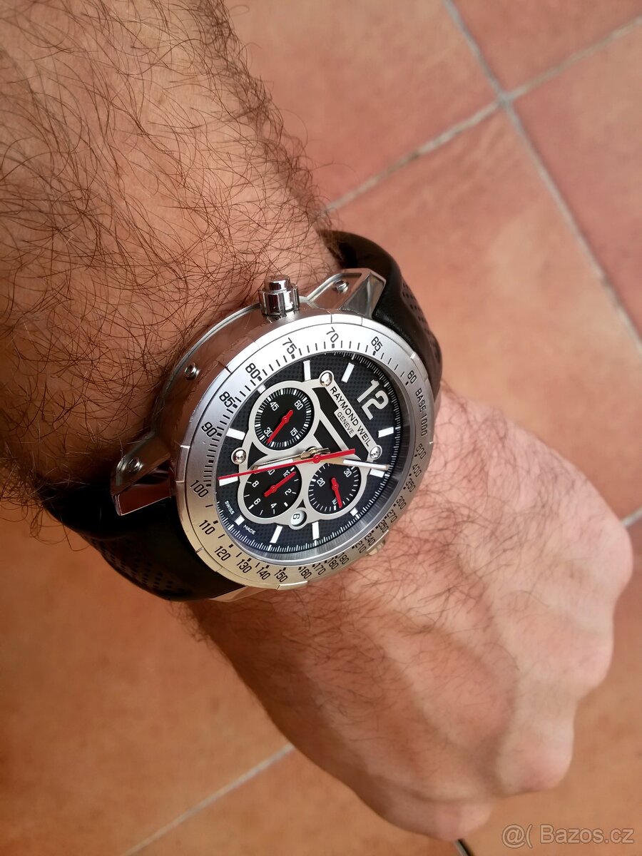 RAYMOND WEIL, model NABUCCO, originál hodinky, výborný stav - 10