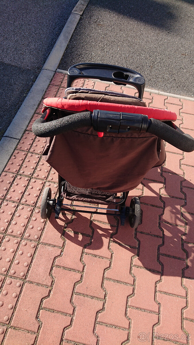 Kočárek s autosedačkou a fusakem - dvojkombinace - 10
