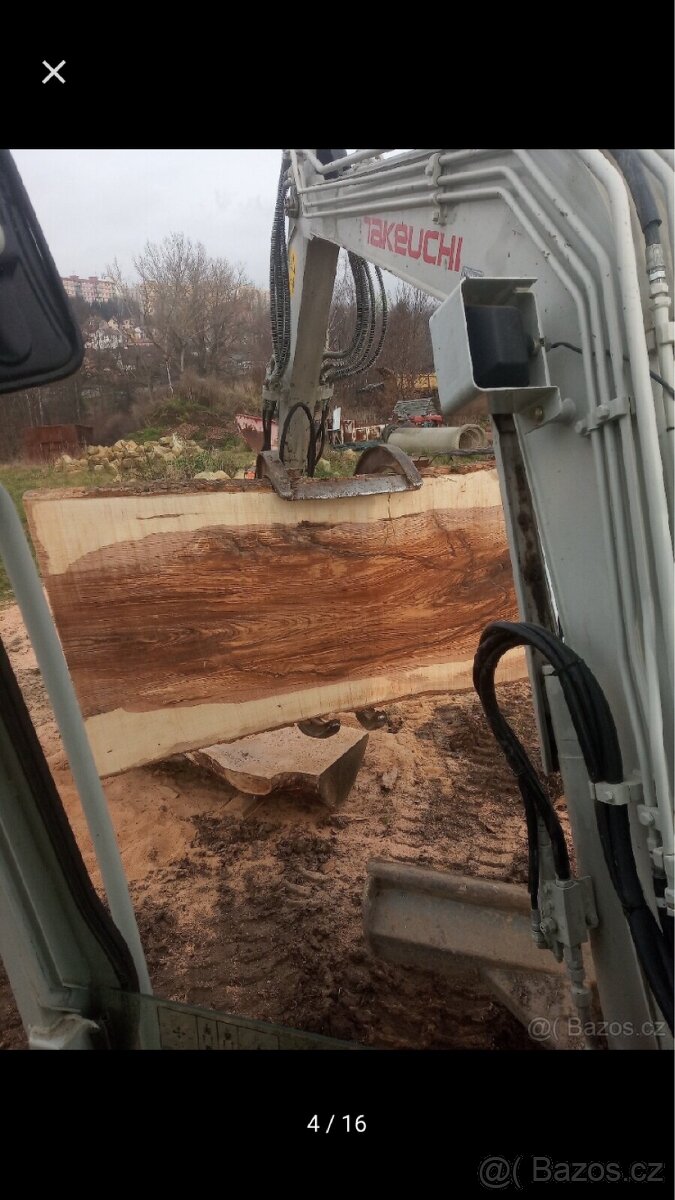 Fošny jasan,modřín ,XXL fošny - 10