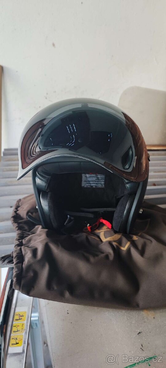 Nová retro přilba velikost M - 10