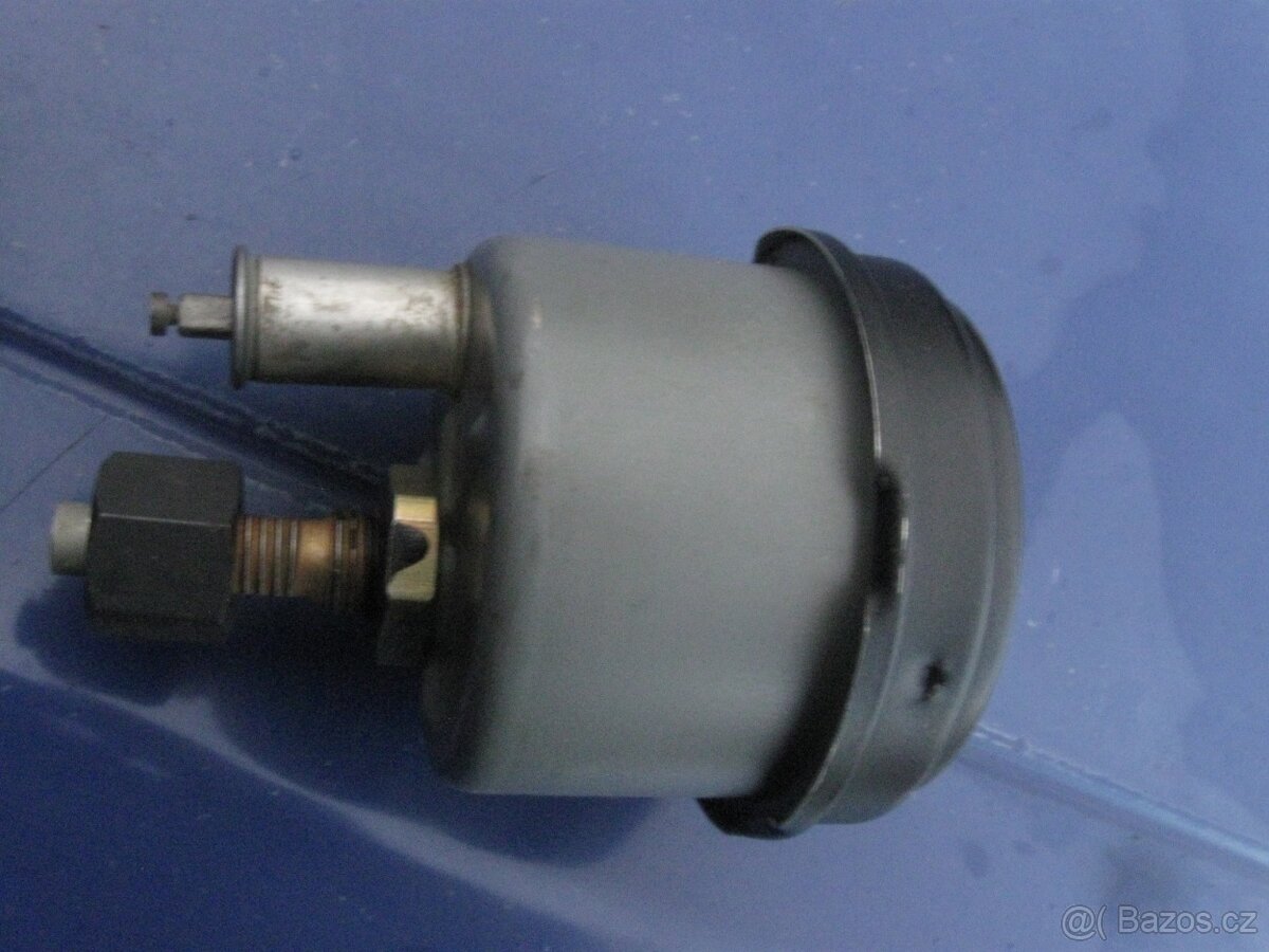 ZETOR 25 - Super 50 Tlakoměr 0-16kg/cm2 + ampermetr +/-30A - 10