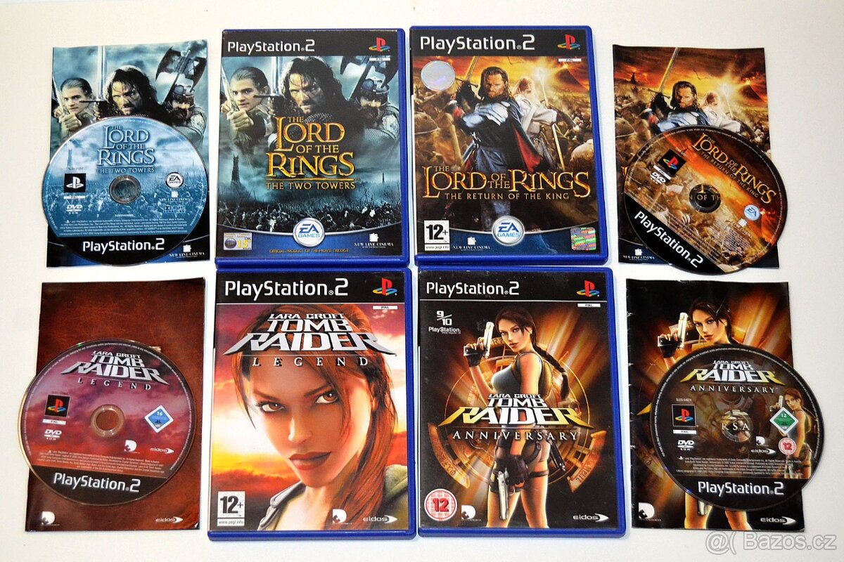 Hry pre SONY Playstation 2 NFS, Tomb Raider, akcne... - 10